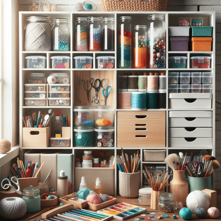 Storage Solutions for Craft Supplies