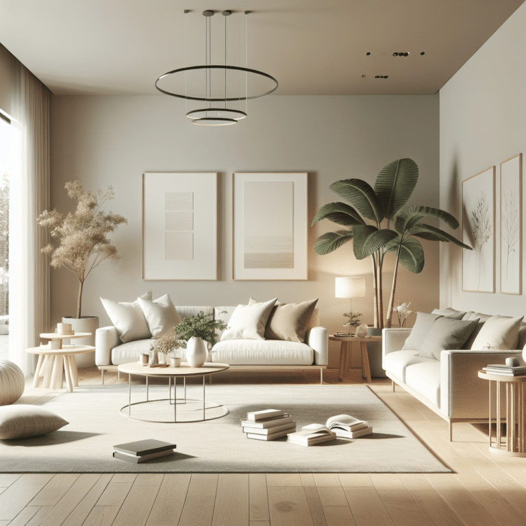 Breathe Easy with a De-cluttered Living Room