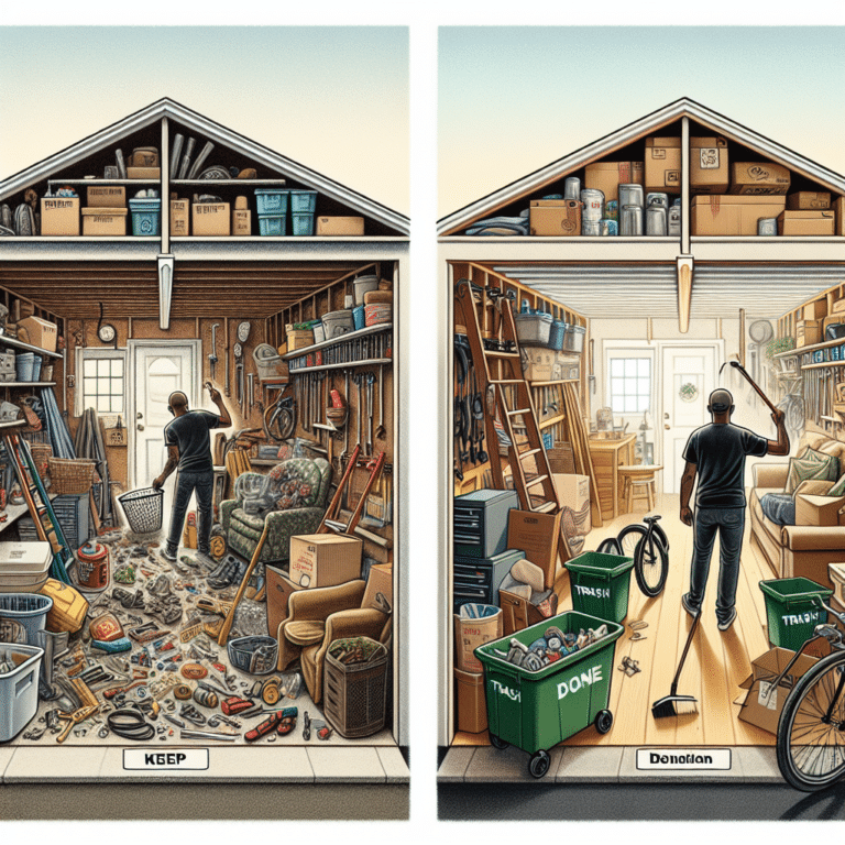 Clean Up Your Garage Fast: A Guide to Decluttering