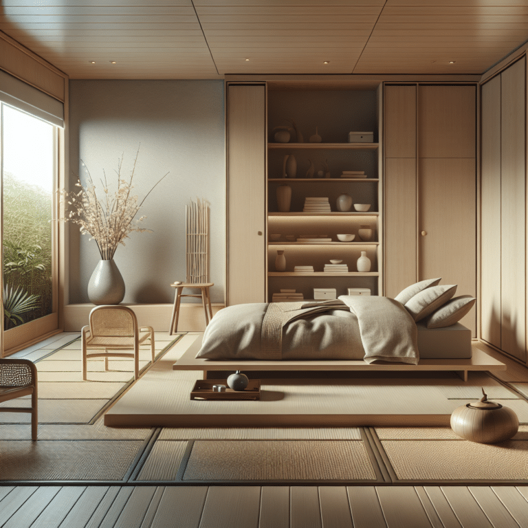 Create a Zen Bedroom Space with Effective Organization
