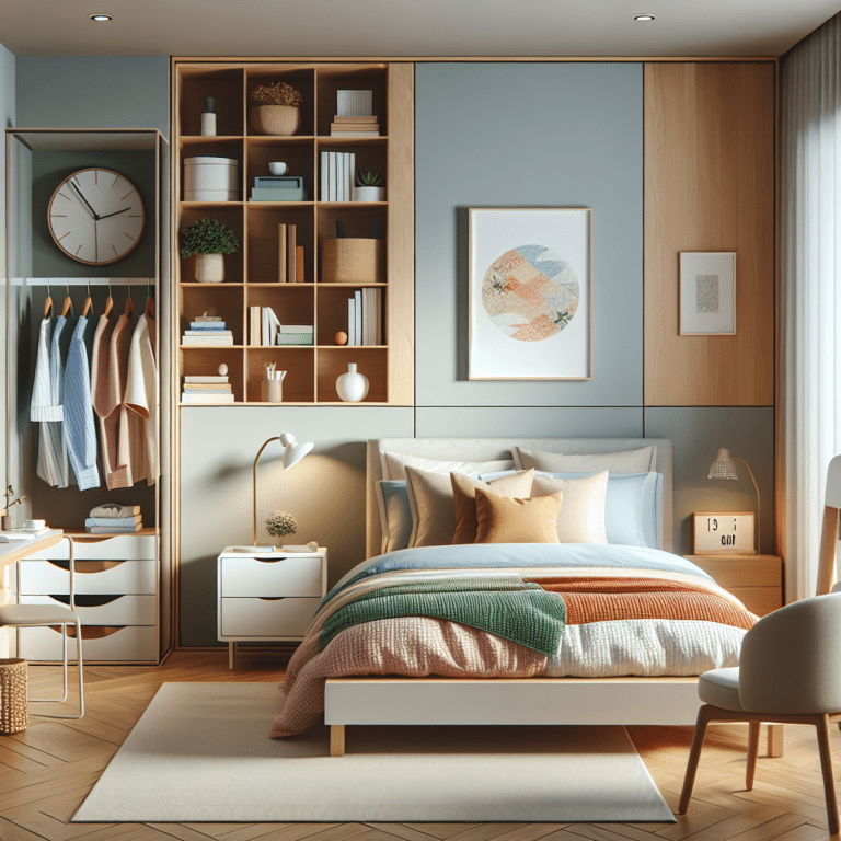 Create the Perfectly Organized Bedroom