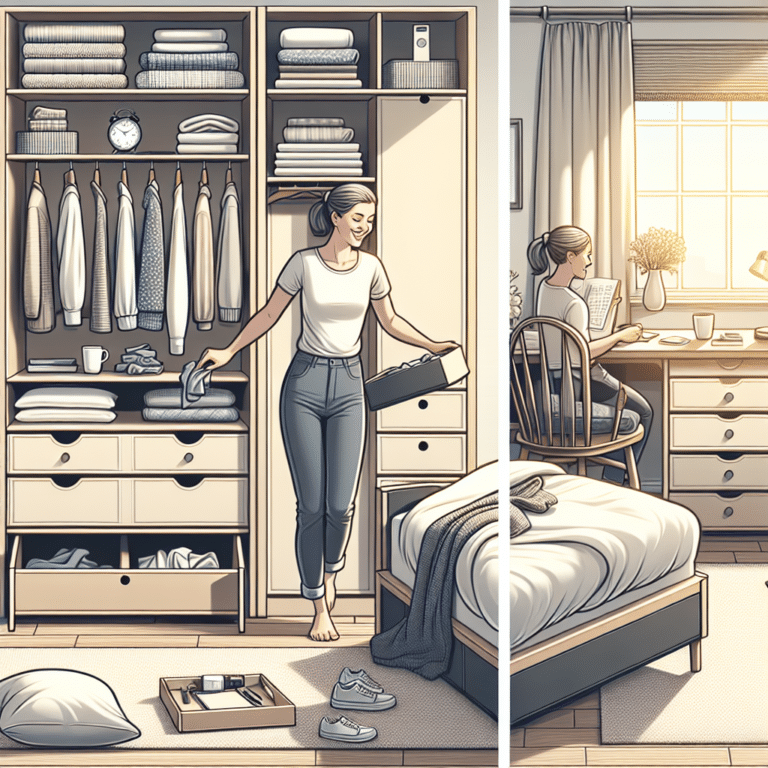 How to Organize Your Bedroom for a Smoother Morning Routine