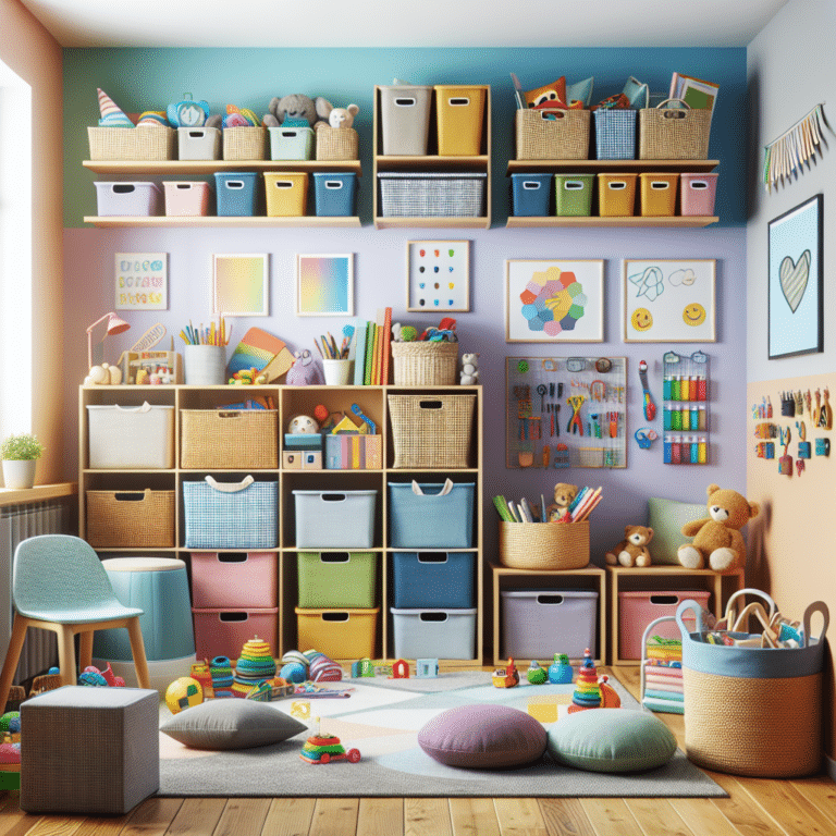 Storage Ideas for Kids’ Rooms