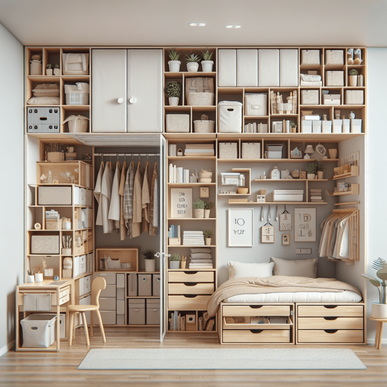 Small Bedroom? Big Organization Ideas