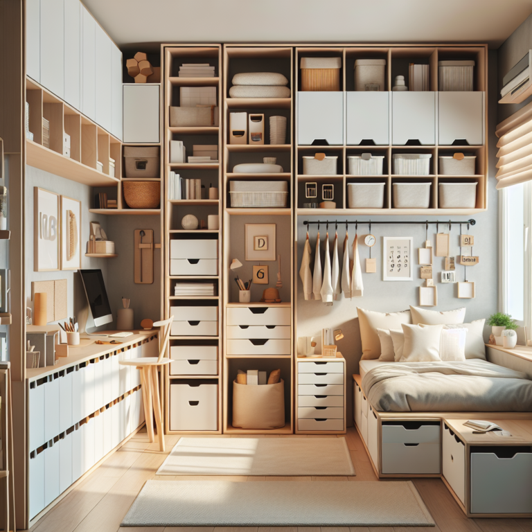 Small Bedroom? Big Organization Ideas
